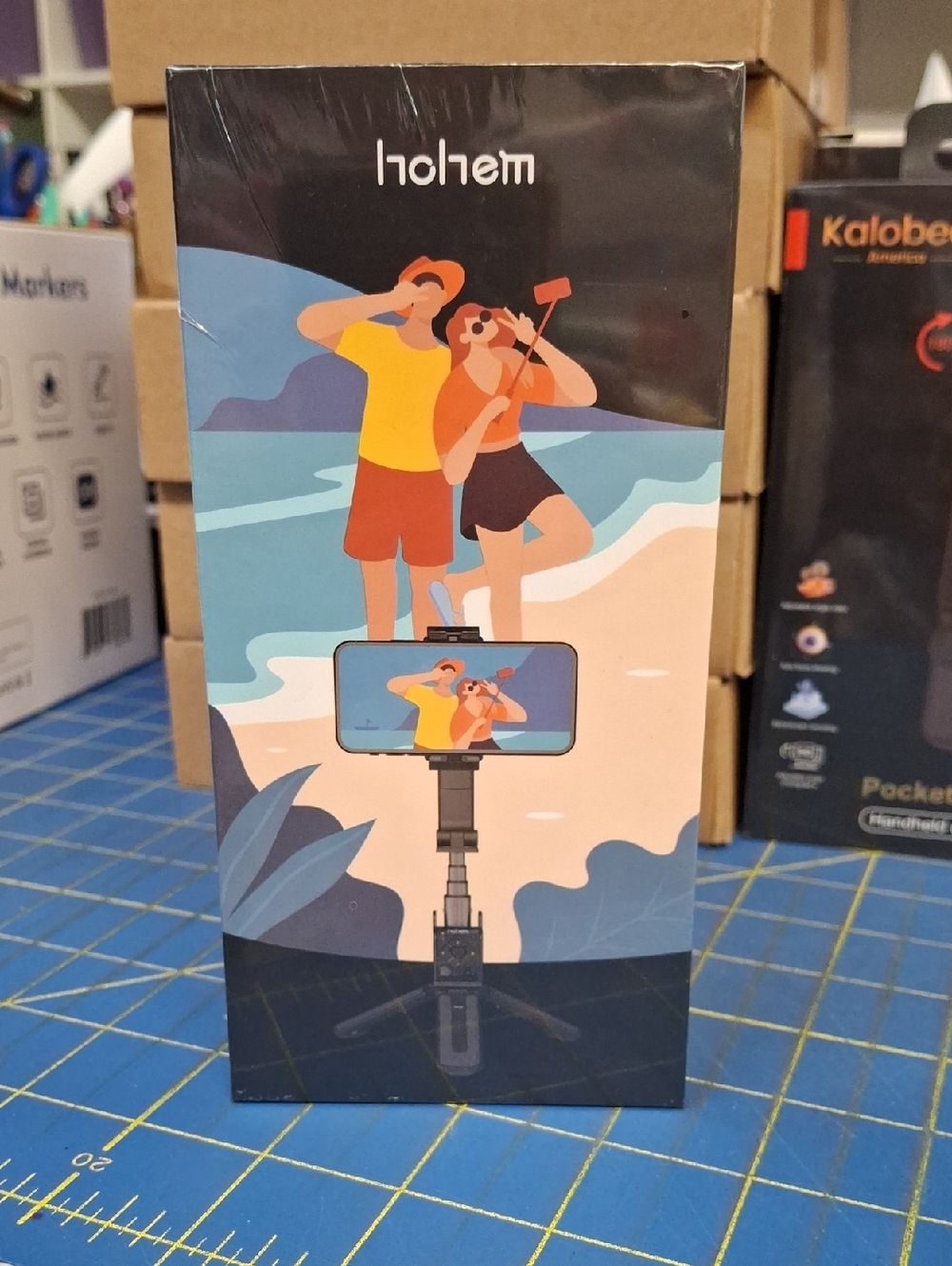 hohem Foldable Smartphone Tripod Selfie Stick New Sealed Box